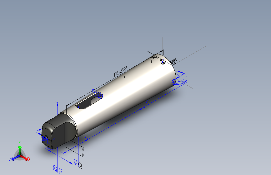 Morse Taper Drill Sleeve #4 to #3莫尔斯锥形.stp