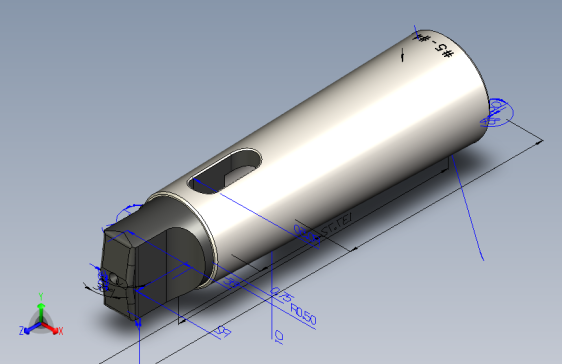 Morse Taper Drill Sleeve #5 to #4莫尔斯锥形.stp