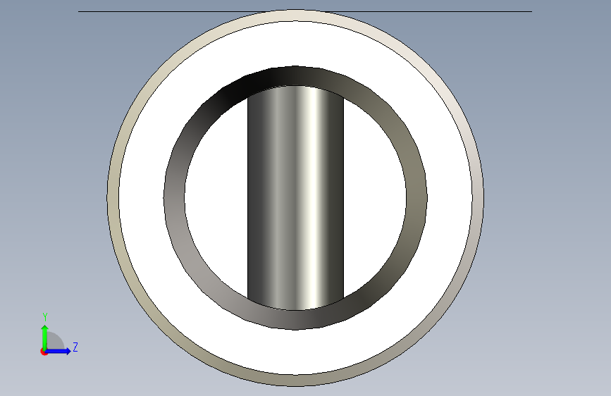 Morse Taper Drill Sleeve #6-#5莫尔斯锥形.stp 左侧视图