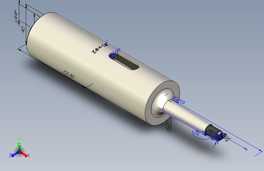 Morse Taper socket #3- #1莫尔斯锥形.stp