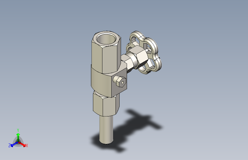 Needle Valve 1_4 to _1_2硅胶管.stp