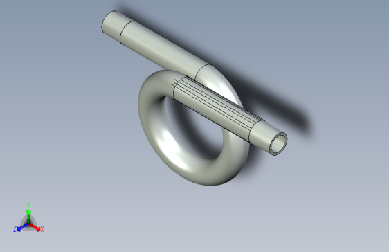 PigTail Syphon 180 - 1_2 Inch_NPT M-M硅胶管.stp