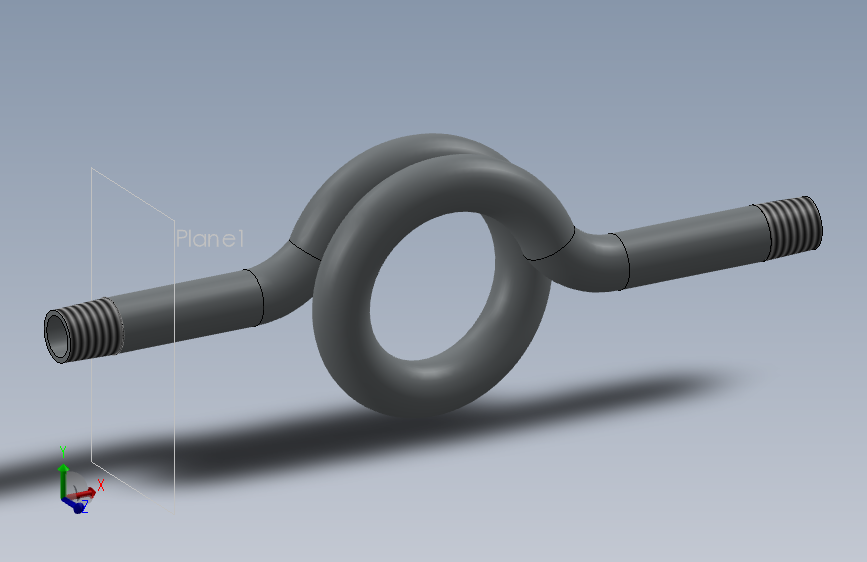 PigTail Syphon 360 - 1_2  Inch_NPT M-M硅胶管.sldprt
