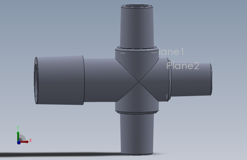 X  M22- M 15 M 15麻醉和呼吸设备圆锥形连接器.SLDPRT