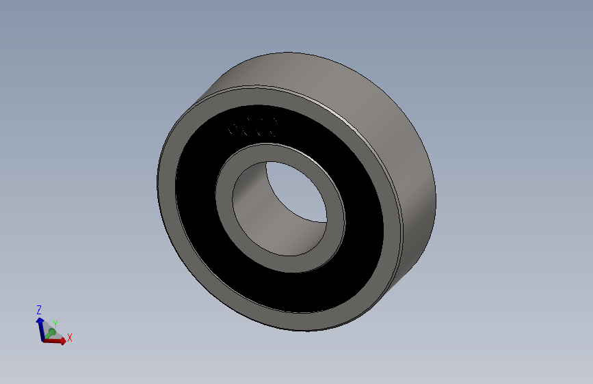 6000zz ball bearing deep groove 10x26x8mm滚珠轴承深沟.SLDPRT