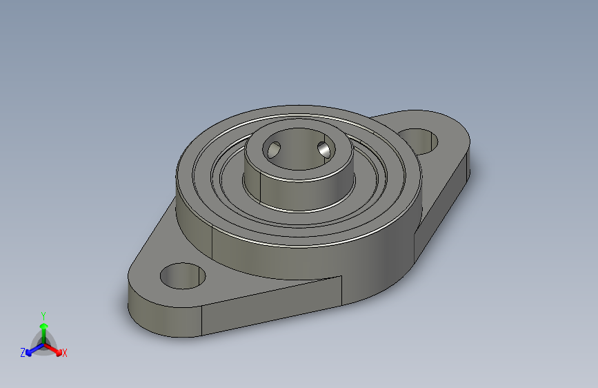 KFL08 block flange ball bearing 08 diameter shaft法兰球轴承.STEP