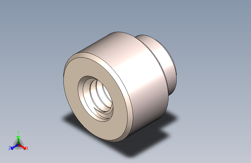 NUT SMD M2,5 H03mm带螺纹的 SMD 垫片 内部 M2.5