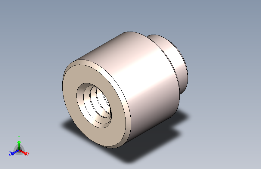 NUT SMD M2,5 H04mm带螺纹的 SMD 垫片 内部 M2.5