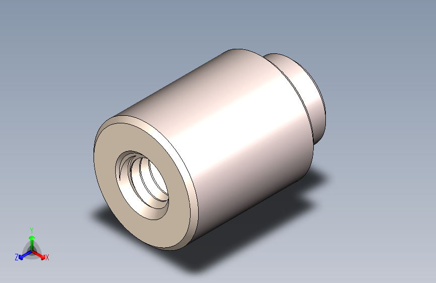 NUT SMD M2,5 H06mm带螺纹的 SMD 垫片 内部 M2.5