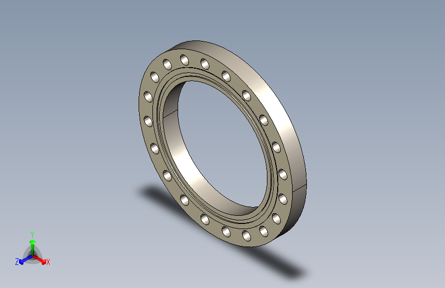 PN40 DN500 Type 01 - Type D Face