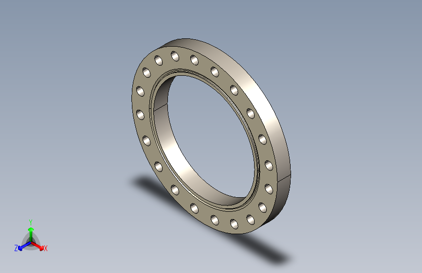 PN40 DN600 Type 01 - Type H Face