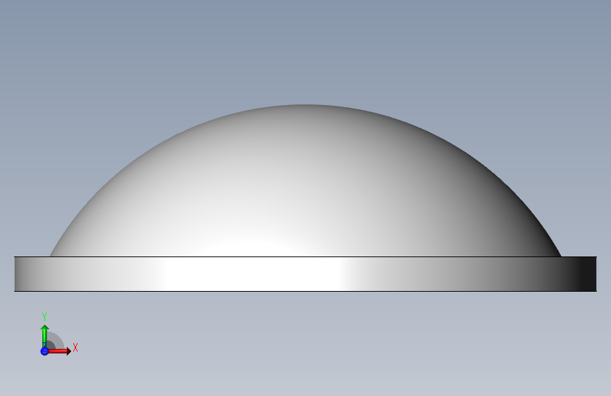SH-42用于 LED 的 PMMA 透镜.SLDPRT