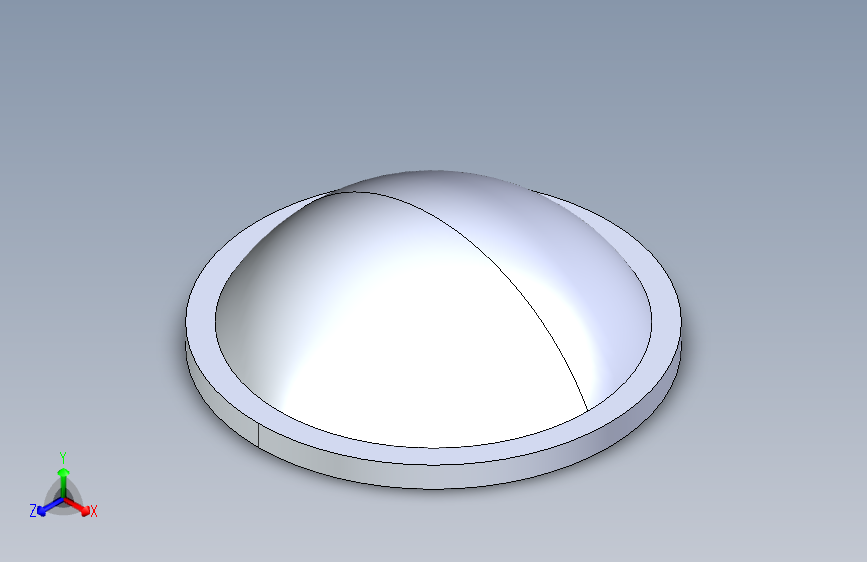 SH-42用于 LED 的 PMMA 透镜.STEP