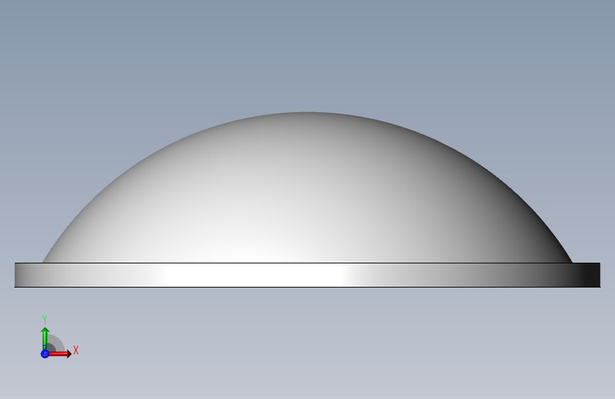 SH-50用于 LED 的 PMMA 透镜.SLDPRT