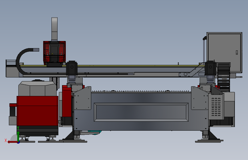 GD3015交换台管板一体激光切割机GD-PCG3015_SOLIDWORKS 2017_模型图纸下载 – 懒石网
