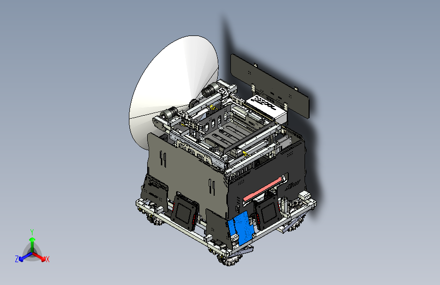 RM2021-开源比赛机器人车3D图纸 STEP格式