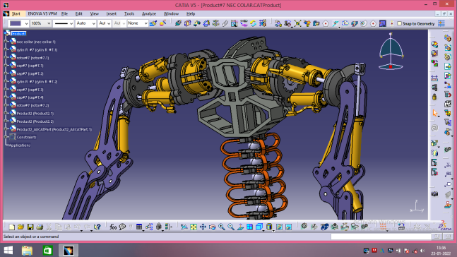 Robotic Arms机器人上肢结构3D图纸 STP格式