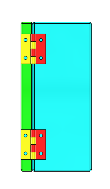 Solidworks 中的电箱