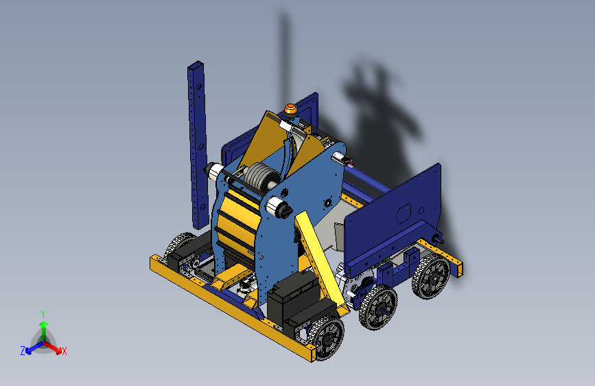 2021 FRC Robot Tigres-6652比赛机器人车3D图纸 STEP格式