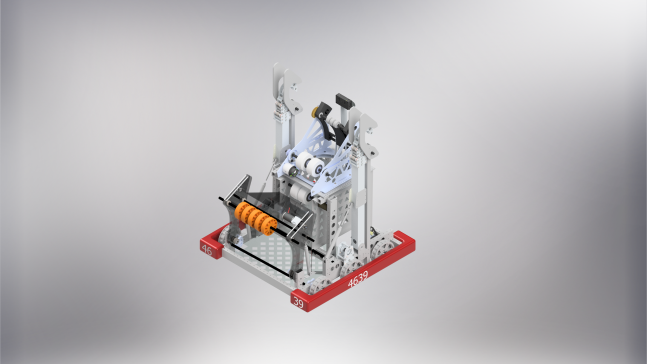 2022 Rapid React Team 4639比赛机器人车3D图纸 STP格式