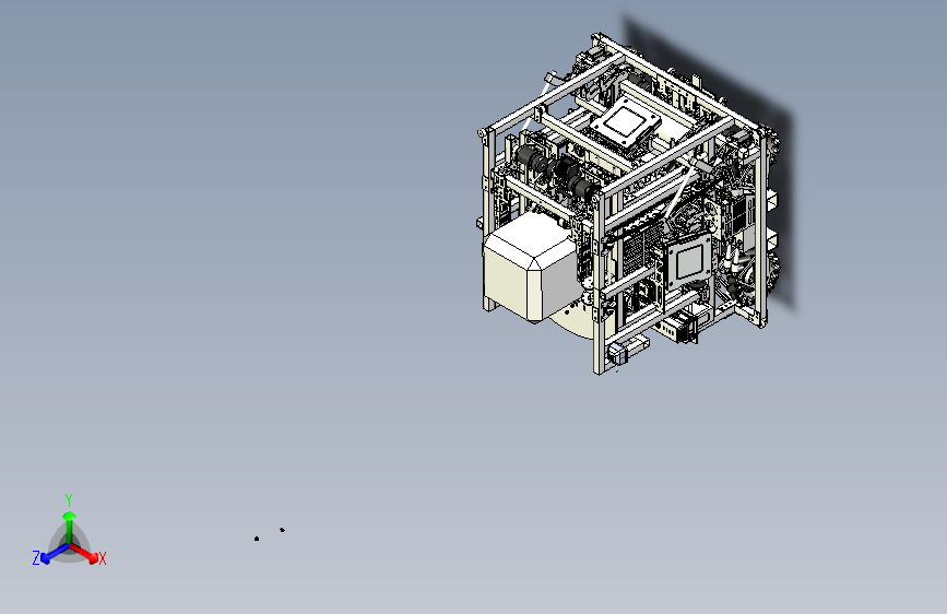 2021东华大学开源机器人车3D图纸 STP格式