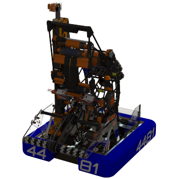 FRC's 4481 (Team Rembrandts) 比赛机器人车3D图纸 STP格式