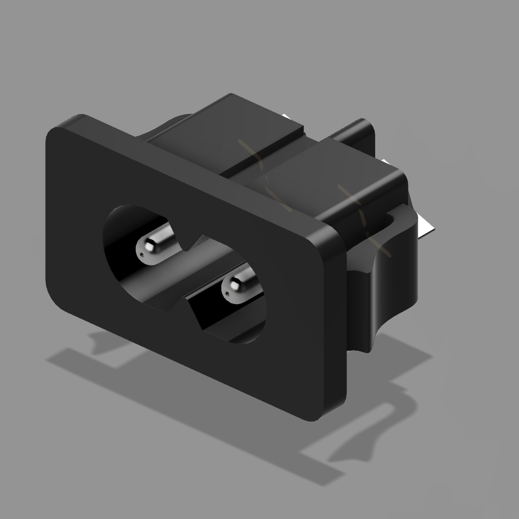 DB-8 2 PIN AC插头插孔