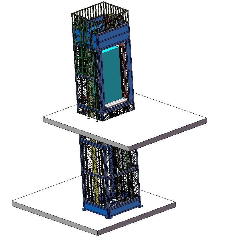 D1888-高速往复式升降机三维SW2018无参==1176315=2000