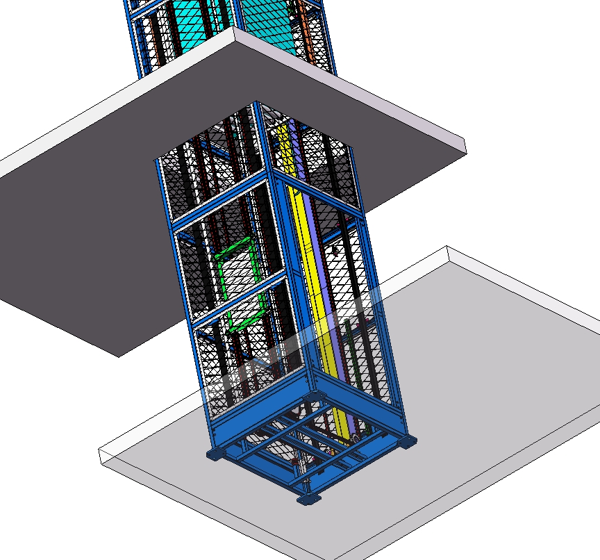 D1888-高速往复式升降机三维SW2018无参==1176315=2000