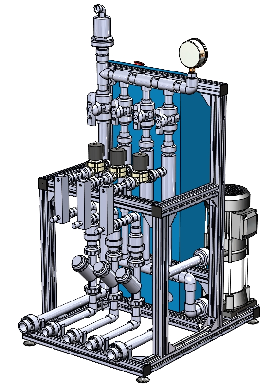 Z3357-水肥一体机三维SW2022带参==1688033=200