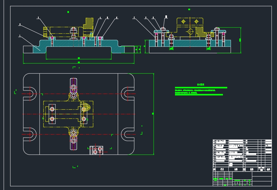 Z3270-固定钳座加工工艺及铣右端面夹具设计+CAD+说明书==1318029=160