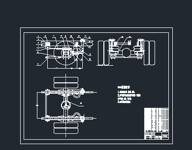 Z3374-客车后空气弹簧悬架+CAD+说明书== 777347=200