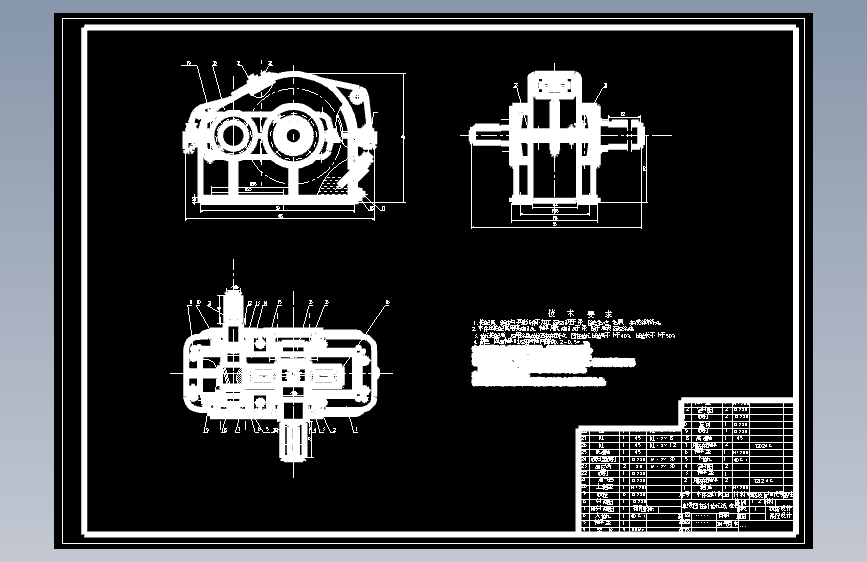 Z3254-单级斜齿圆柱齿轮减速器设计（F=2800 V=2.5 D=450）+CAD+说明书==492548=100