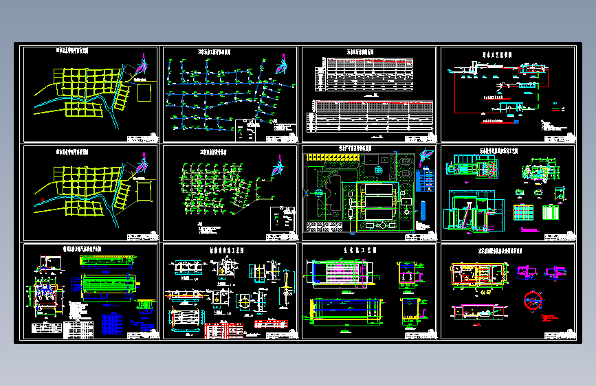 X3244-污水厂设计图==793879=15