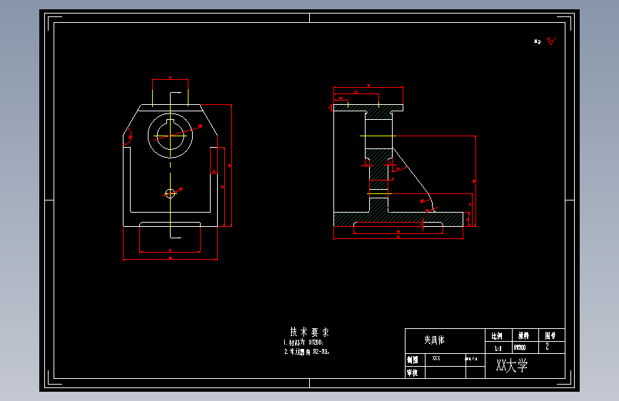 X3087-分离爪钻夹具+CAD+说明书==117121=43