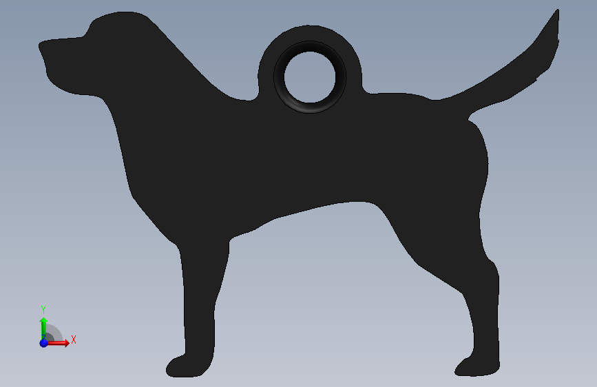 拉布拉多犬钥匙扣