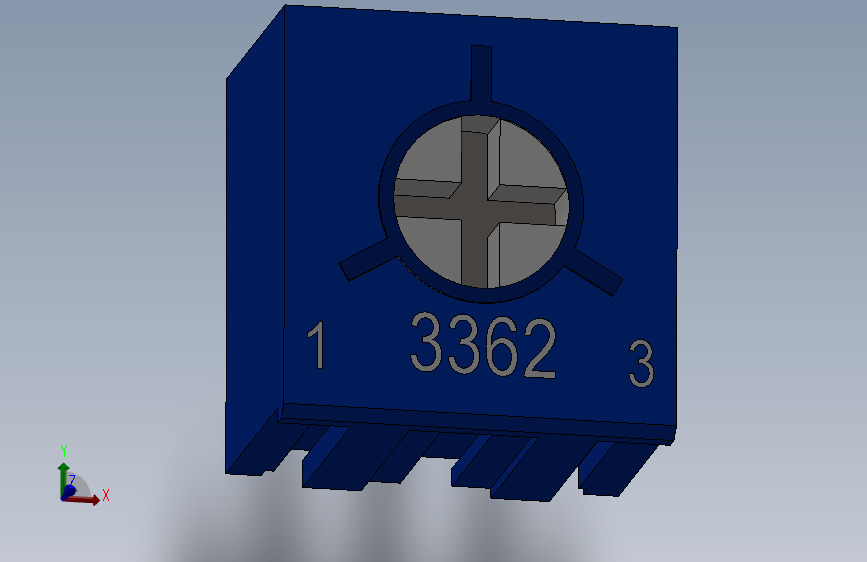 微调电阻 Bourns 3362H