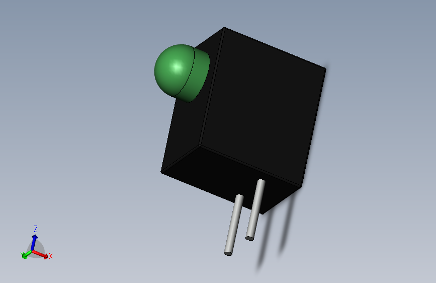 LED L-710A8CB-1 Kingbright