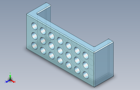 PETG 3D打印的2MT钻头存放架