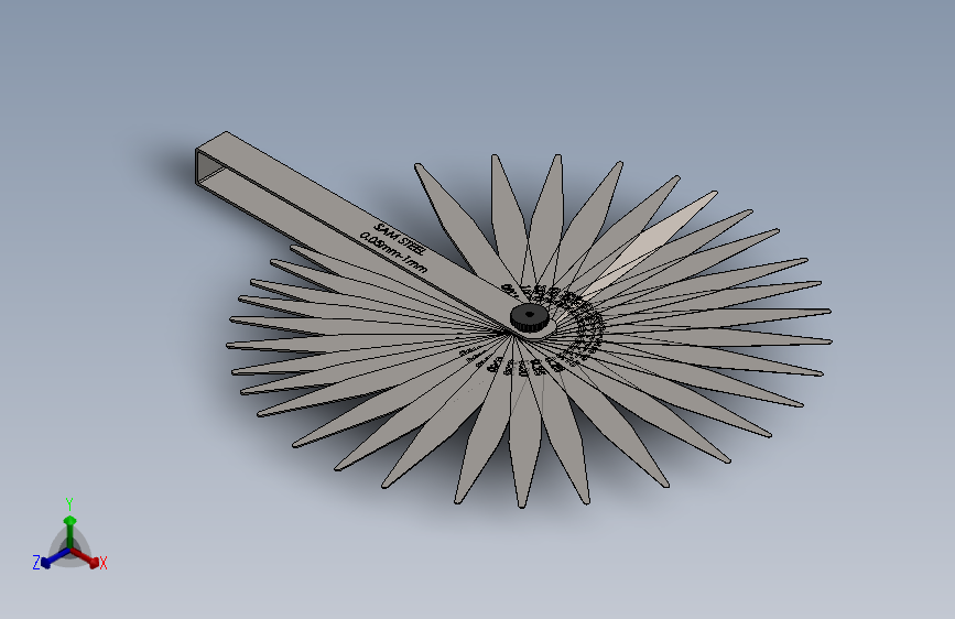 精准测量用的SolidWorks模型