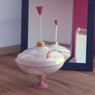 孩子们用独角兽油漆嗡嗡作响