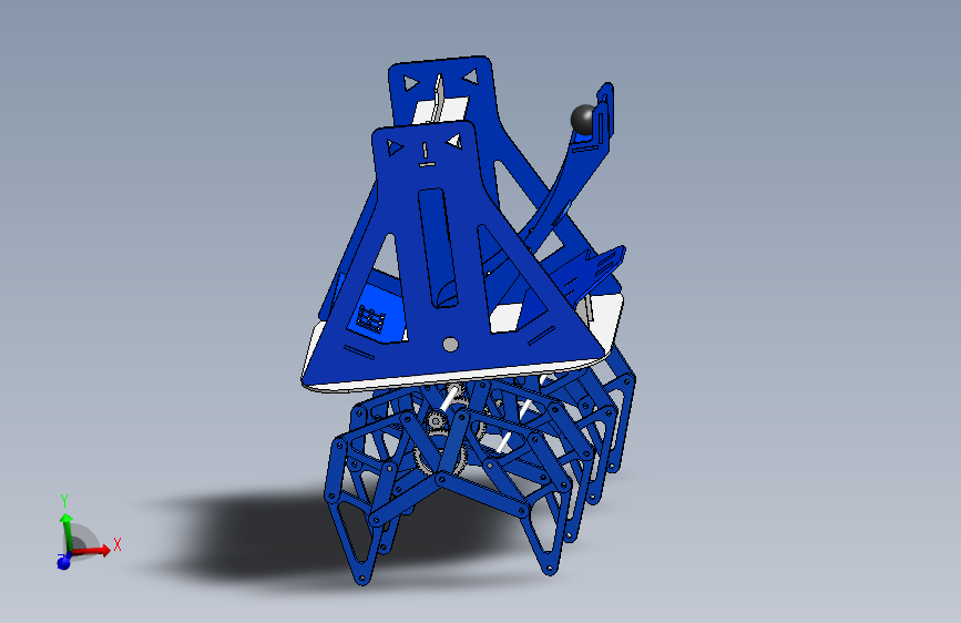 弹射机器人设计（SolidWorks）