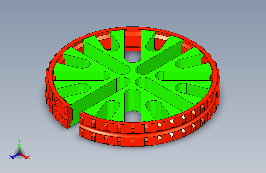 电缆梳子-3D打印