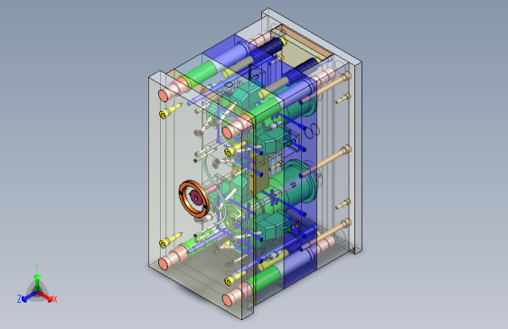 D1914-灭火器注塑模具设计三维UG6.0带参+CAD+说明书==1676074=300