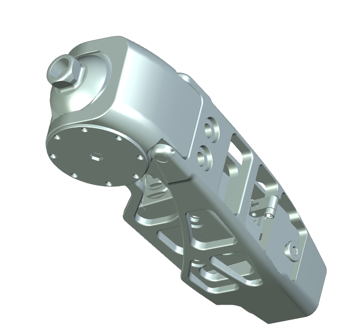 Z3369-承重自锁液压机械膝关节三维Step无参==1318239=150