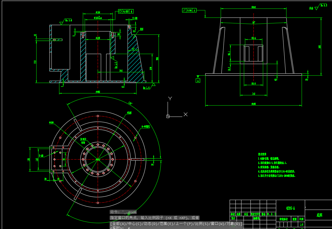 四轴吸盘机械手CAD
