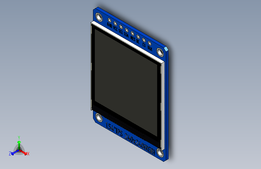 1.54 TFT IPS - Module - Assembly IPS TFT 显示屏.stp
