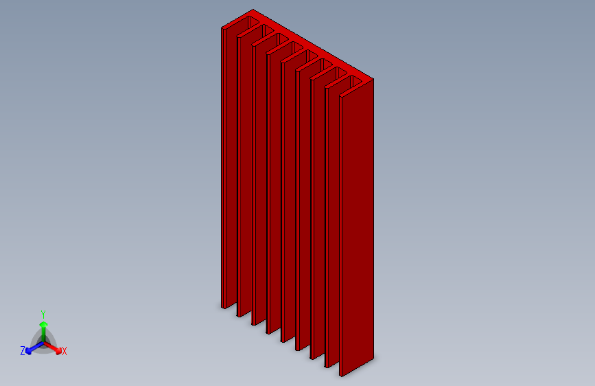 30x60x8mm散热器