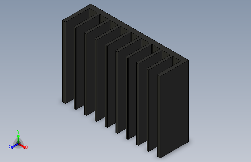 60x80x25mm散热器