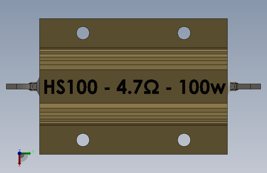 ARCOL - HS100 - 4.7R - 100W电阻器